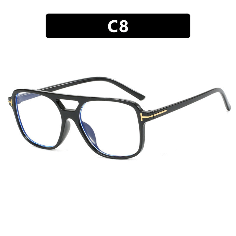 Damen trendige quadratische Sonnenbrille mit detailreichem Rahmen Karnz