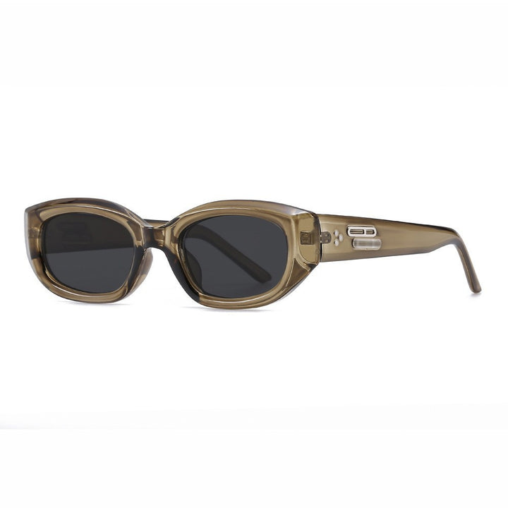 Schlanke moderne Schmetterlingsrahmen Sonnenbrille