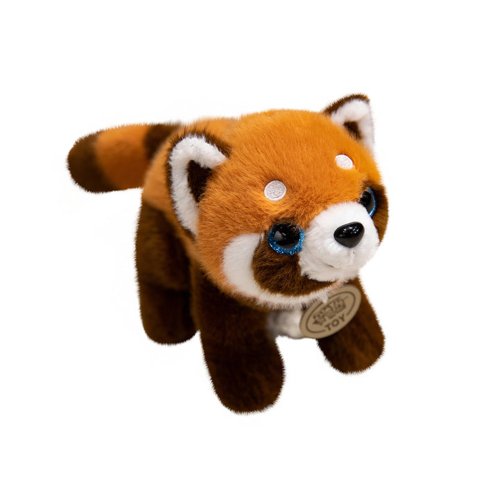 Kapuziner-Panda-Plüschsammlerstück mit funkelnden Augen & ultra-weichem Kunstfell Karnz