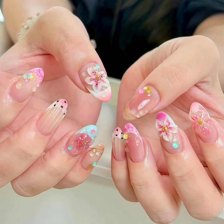 Künstlerisches Detailliertes Nageldesignset