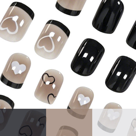 Kreative Herzmuster-Nail Art Verbesserungen Karnz
