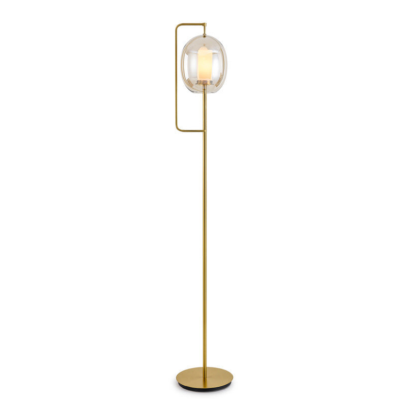 Moderne Glaslaterne Stehlampe