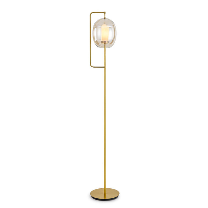 Moderne Glaslaterne Stehlampe