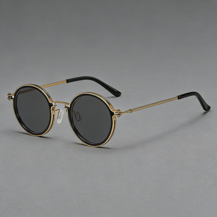 Vintage inspirierte runde Sonnenbrille Karnz