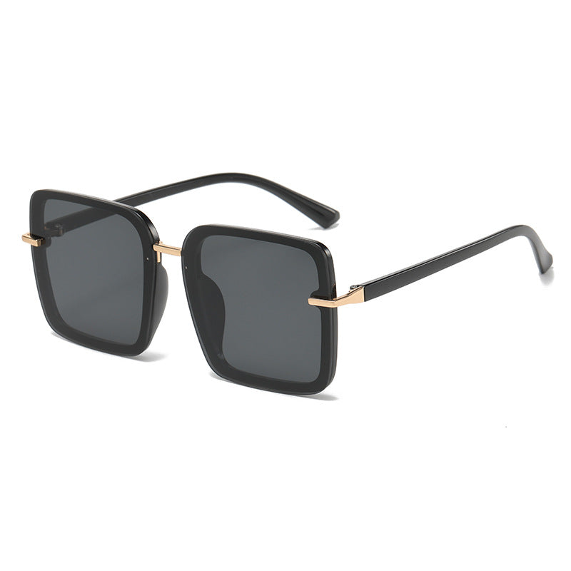 Damen trendige Sonnenbrille im modernen quadratischen Design Karnz