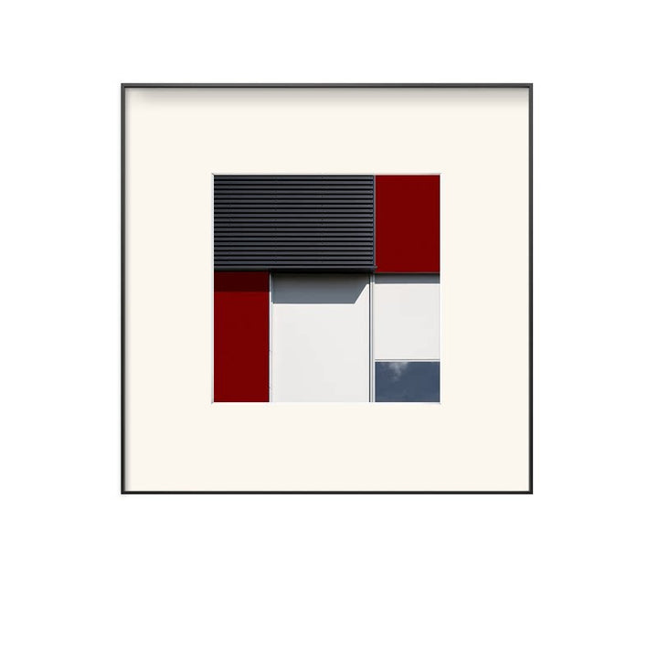 Dekorative geometrische Wandkunst