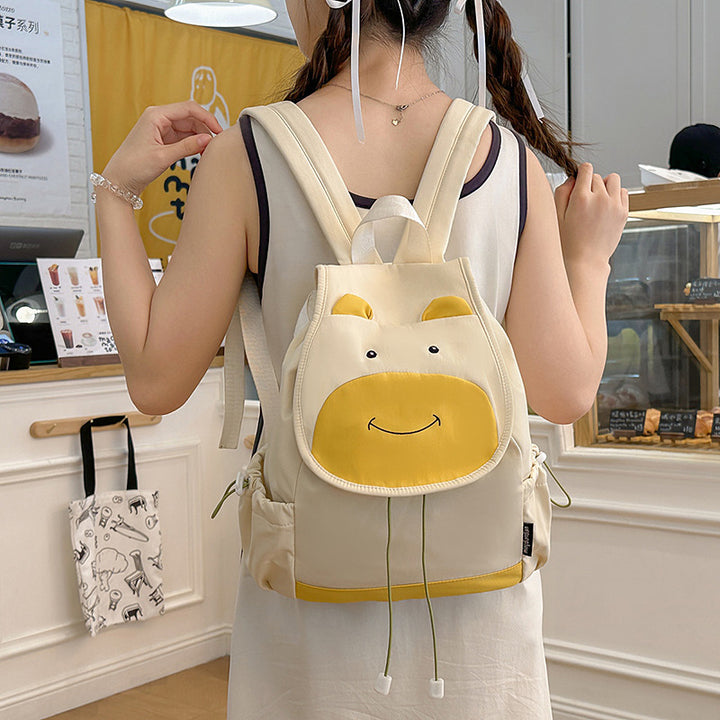 Niedlicher Rucksack im Cartoon-Tierdesign