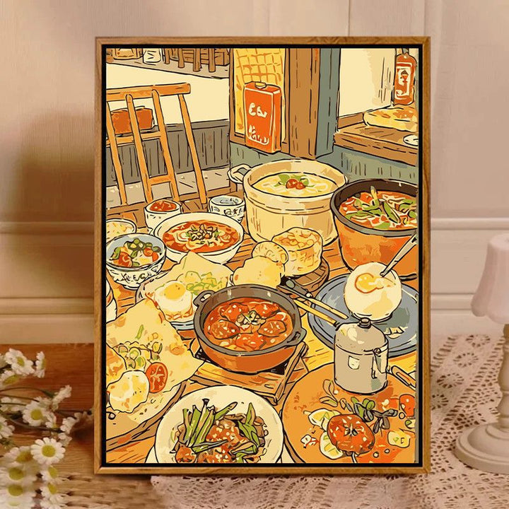 Gourmet Kulinarische Wandkunst Druck Karnz