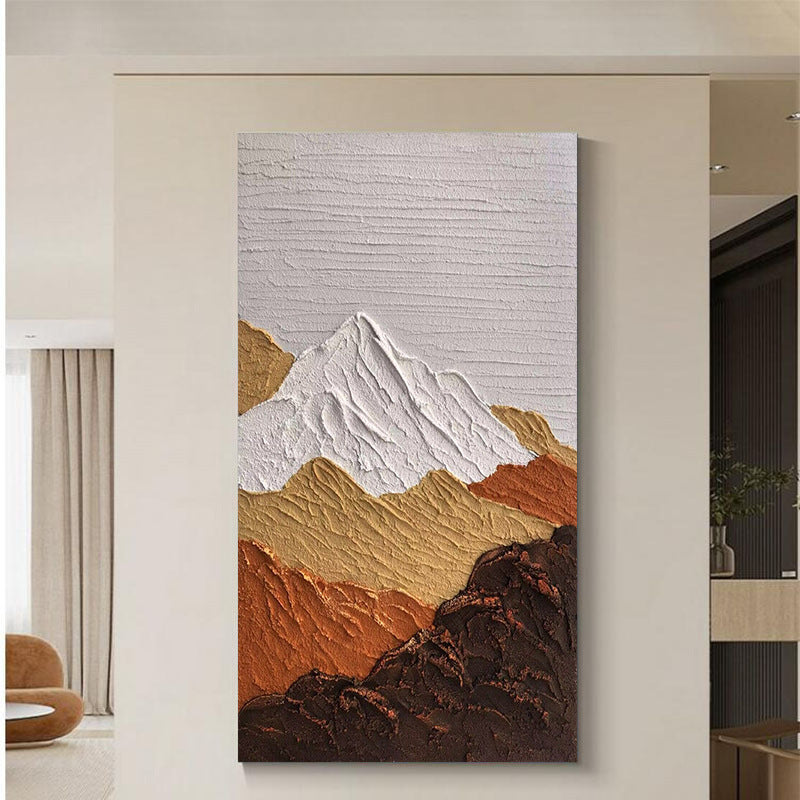 Dekorative abstrakte strukturierte Wandkunst