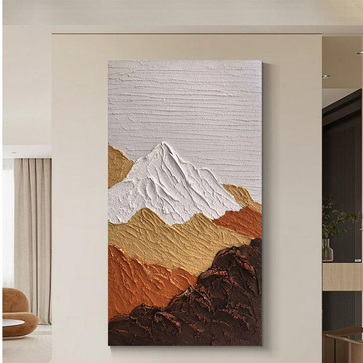Dekorative abstrakte strukturierte Wandkunst