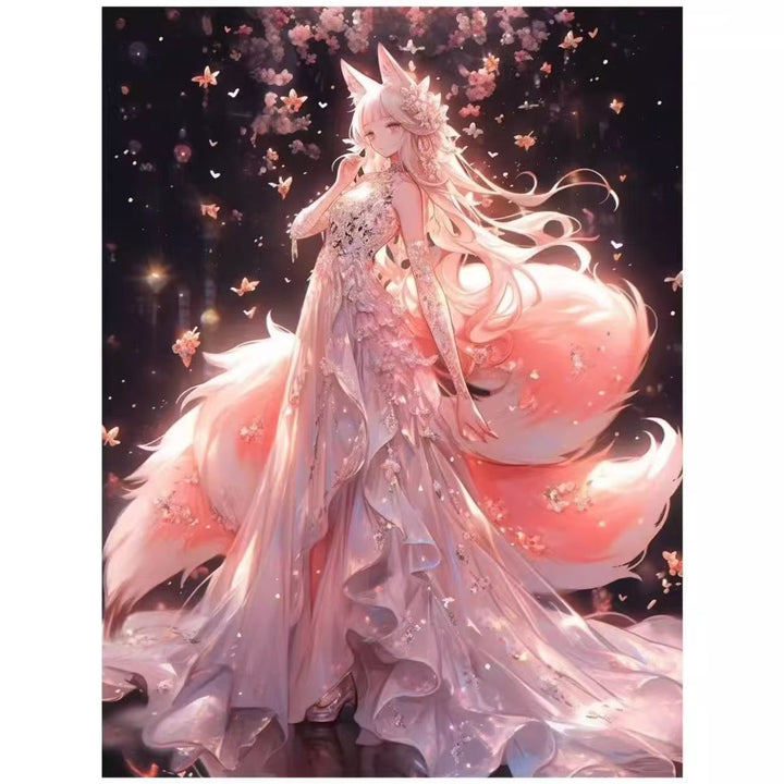 Verzauberndes Fantasy-Kleid Karnz