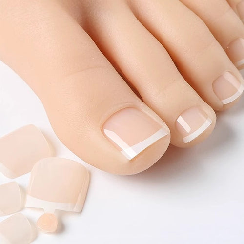 Premium French Tip Gel Nagelkunst Karnz