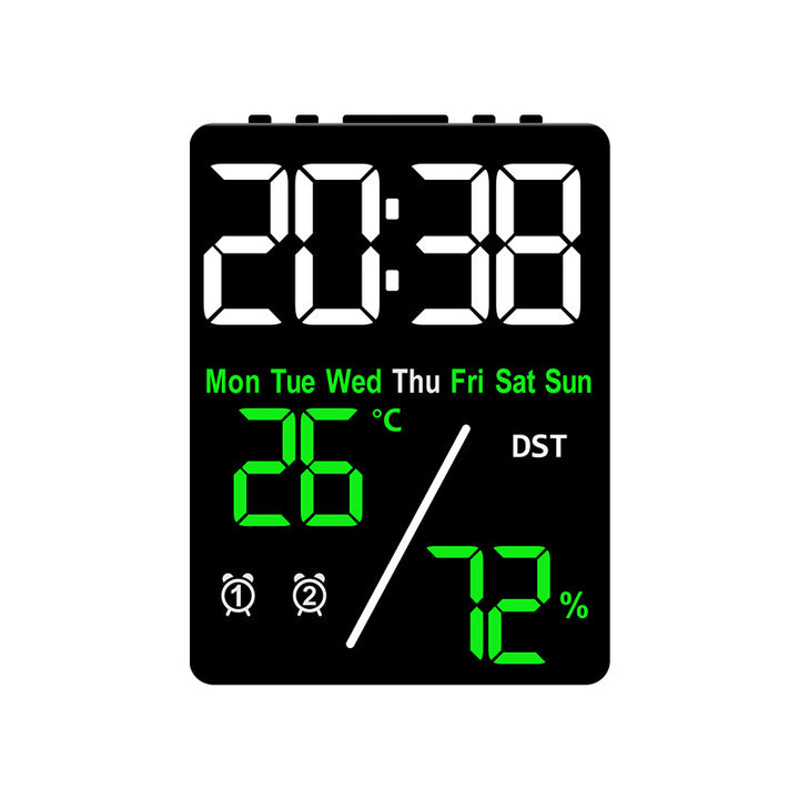Digitaler Wecker mit Hygrometer und Temperaturanzeige Karnz