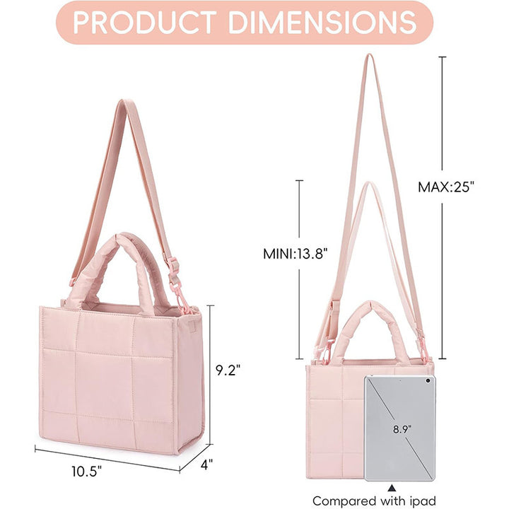 Modische Quilted Umhängetasche Karnz
