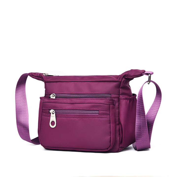 Multi-Reißverschluss Crossbody Organizer Tasche Karnz