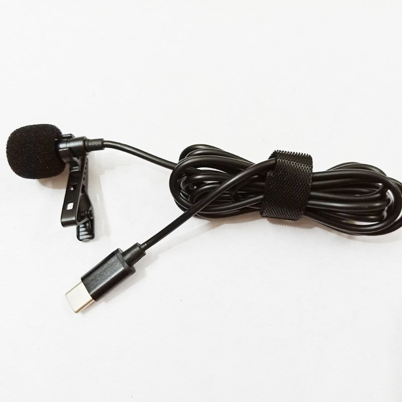 Lavalier-Mikrofon mit Flexibler Klemme Karnz