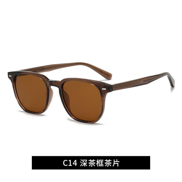 Damen modische Sonnenbrille mit trendigem Farbverlauf Karnz