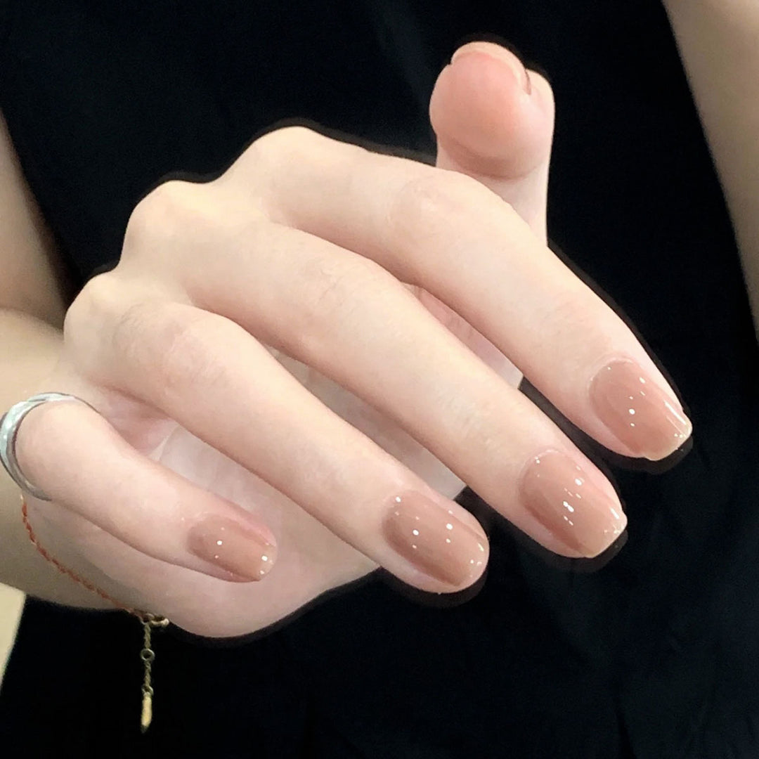 Elegante Glänzende Nagelverstärkungen