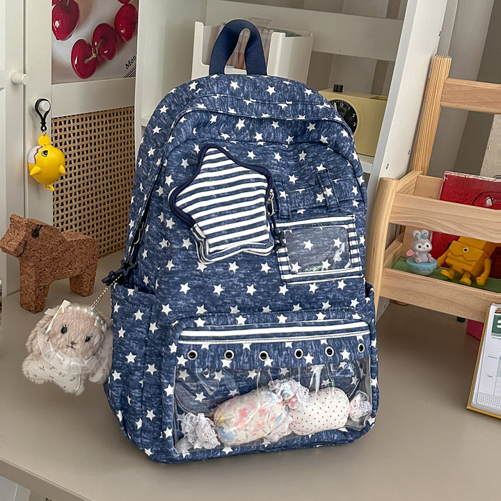 Fun Star-verzierte Freizeit-Rucksack Karnz 1791204793