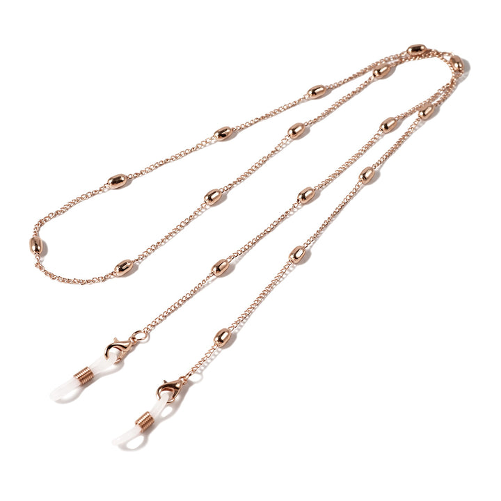 Stylische Metallbrillenhalterkette Karnz