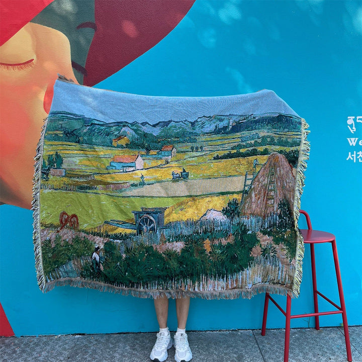Künstlerische Wandteppichdecke