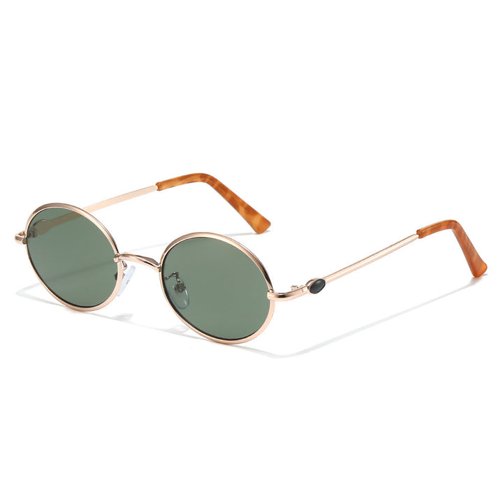 Retro Circle Frame Sonnenbrille Karnz