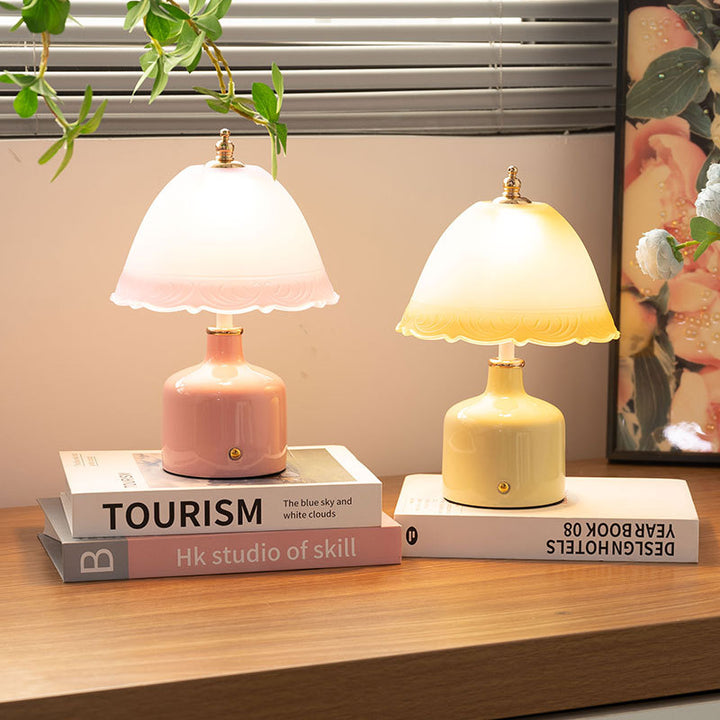 Dekorative Tischlampe