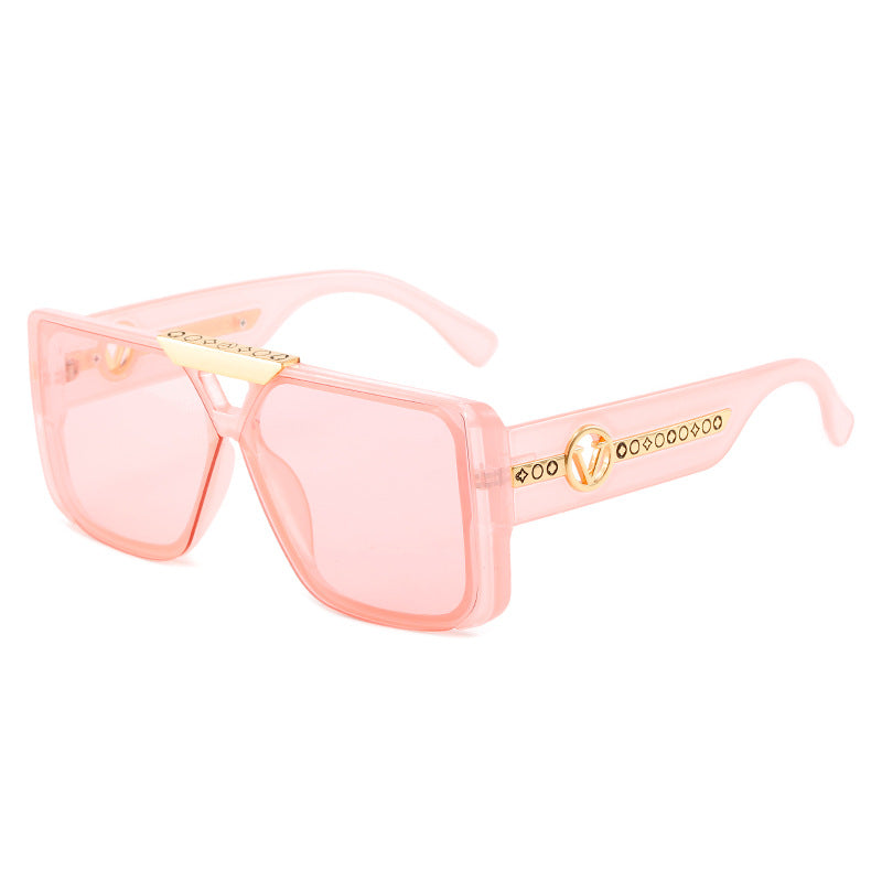 Damen elegante quadratische Sonnenbrille Karnz