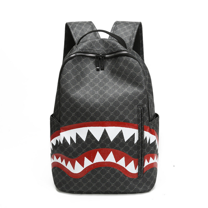 Shark-Graphic Freizeit Rucksack Karnz