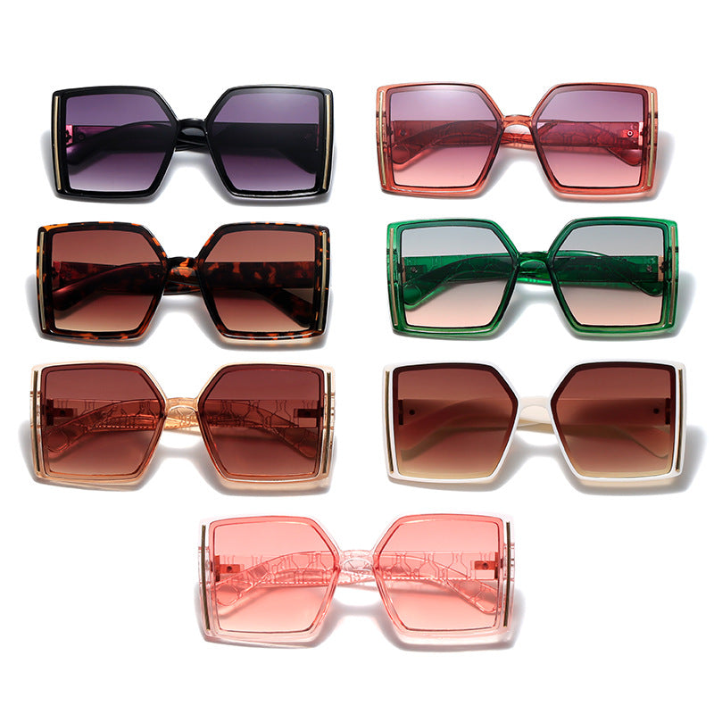 Damen modische Sonnenbrille im retro-inspirierten Design Karnz