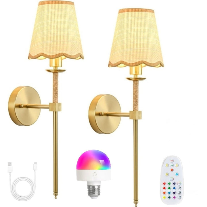 Elegante Wandlampe