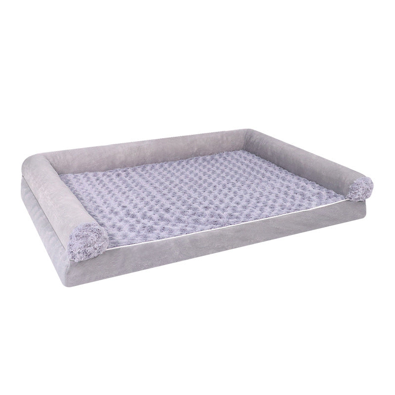 Plüsch-Orthopädisches Hundebett