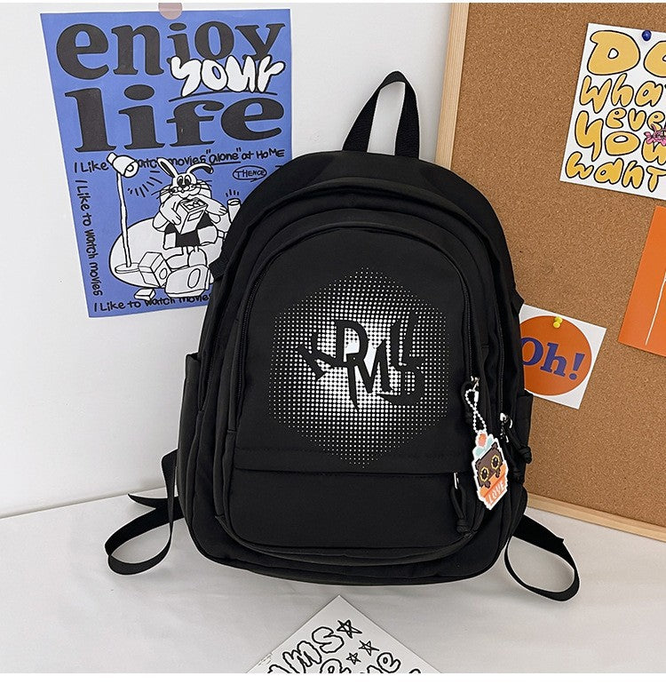 Casual Graphic Print Rucksack