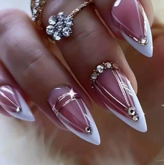 Elegante Stiletto Nagelkunst Verbesserungen Karnz 1789915965