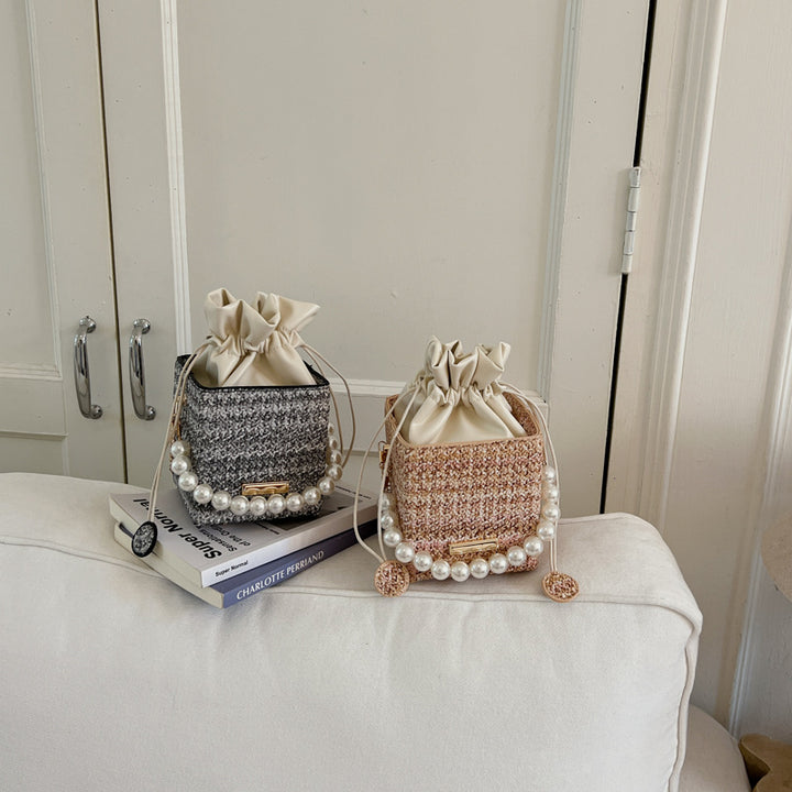 WoStylish Texturiert Mini Handtasche Karnz