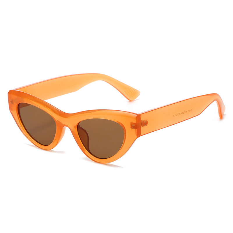 Damen modische Sonnenbrille im trendigen Cat-Eye-Stil Karnz