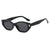 Damen modische Katzenaugen-Sonnenbrille mit eleganten Gläsern Karnz