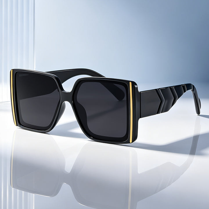 Retro-inspirierte schicke quadratische Sonnenbrille Karnz
