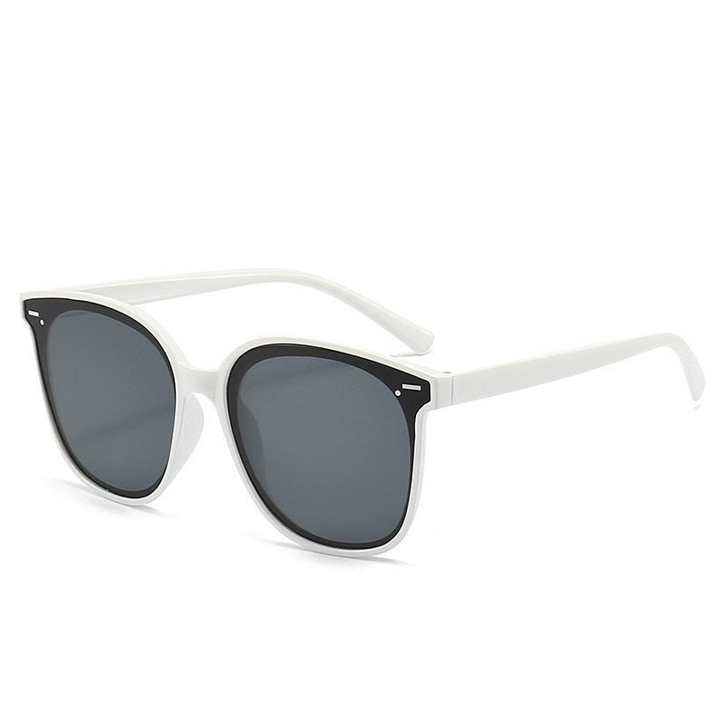 Modische oversized Katzenaugen-Sonnenbrille
