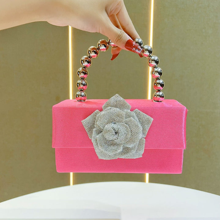 Elegante Verzierte Abend-Clutch