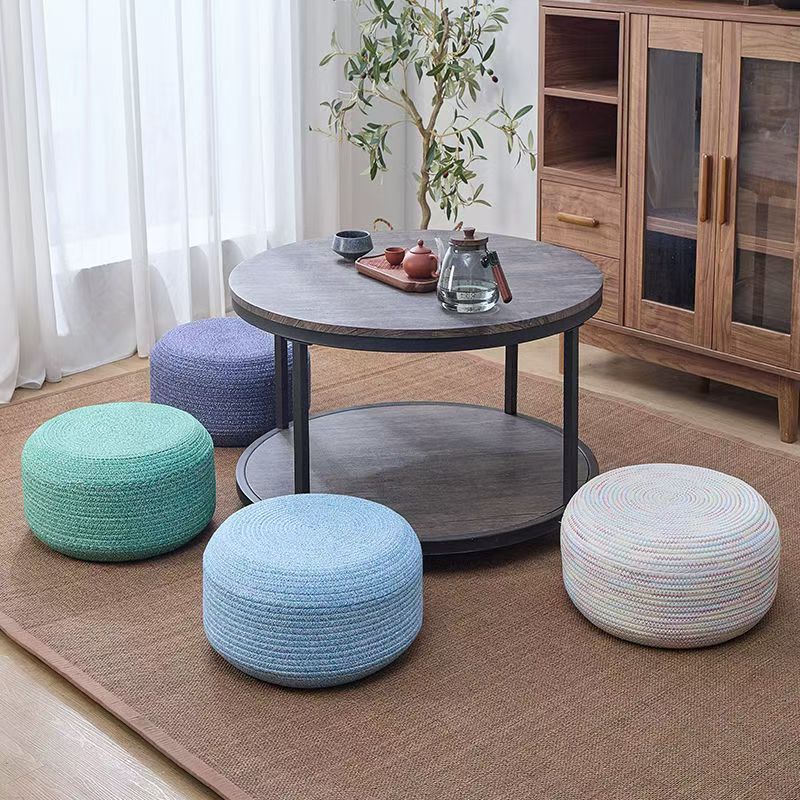 Handgefertigter Sitzpouf Karnz