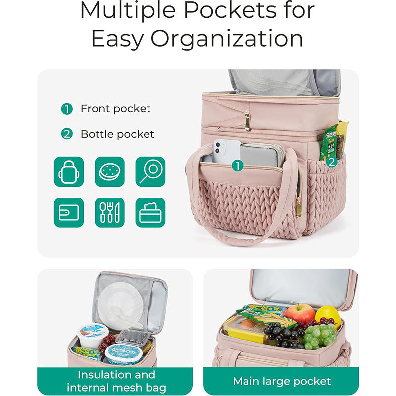 Isolierte und Stilvolle Picknicktasche Karnz