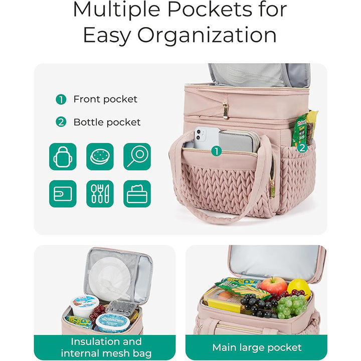 Isolierte und Stilvolle Picknicktasche Karnz