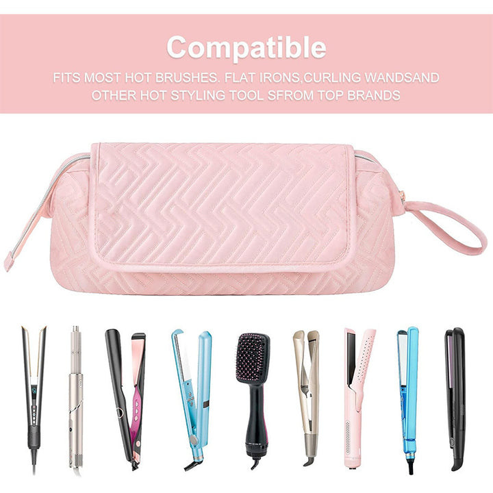 Kosmetik-Organizer Tasche mit Vorgefertigtem Platz für Styling-Geräte Karnz