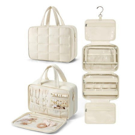 Damen Kosmetiktasche mit Organizer-Fächern Karnz