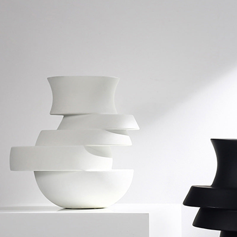 Moderne Architektonische Dekorative Vase