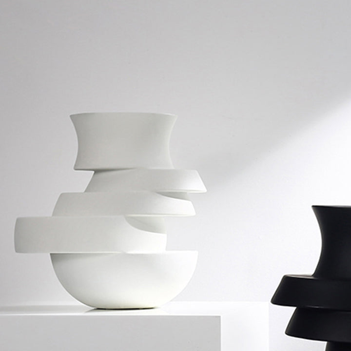 Moderne Architektonische Dekorative Vase