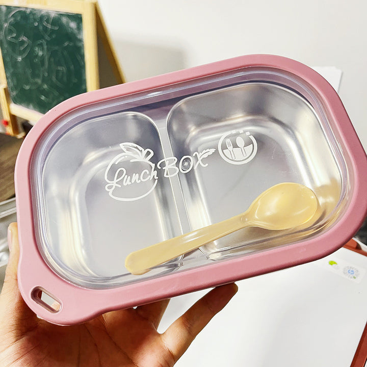 Elegante Lunchbox mit doppeltem Fach