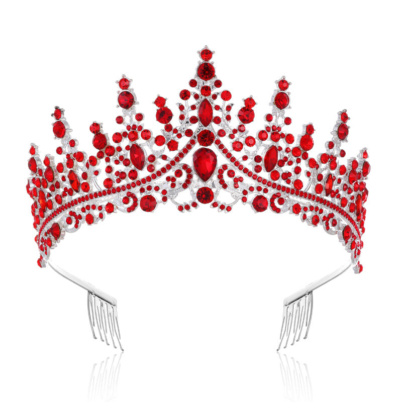 Damen Verzierte Tiara Karnz
