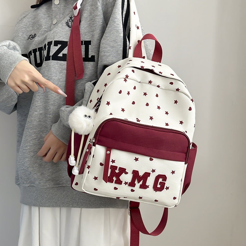 Lässiger Sternenmuster-Rucksack Karnz 1791204760